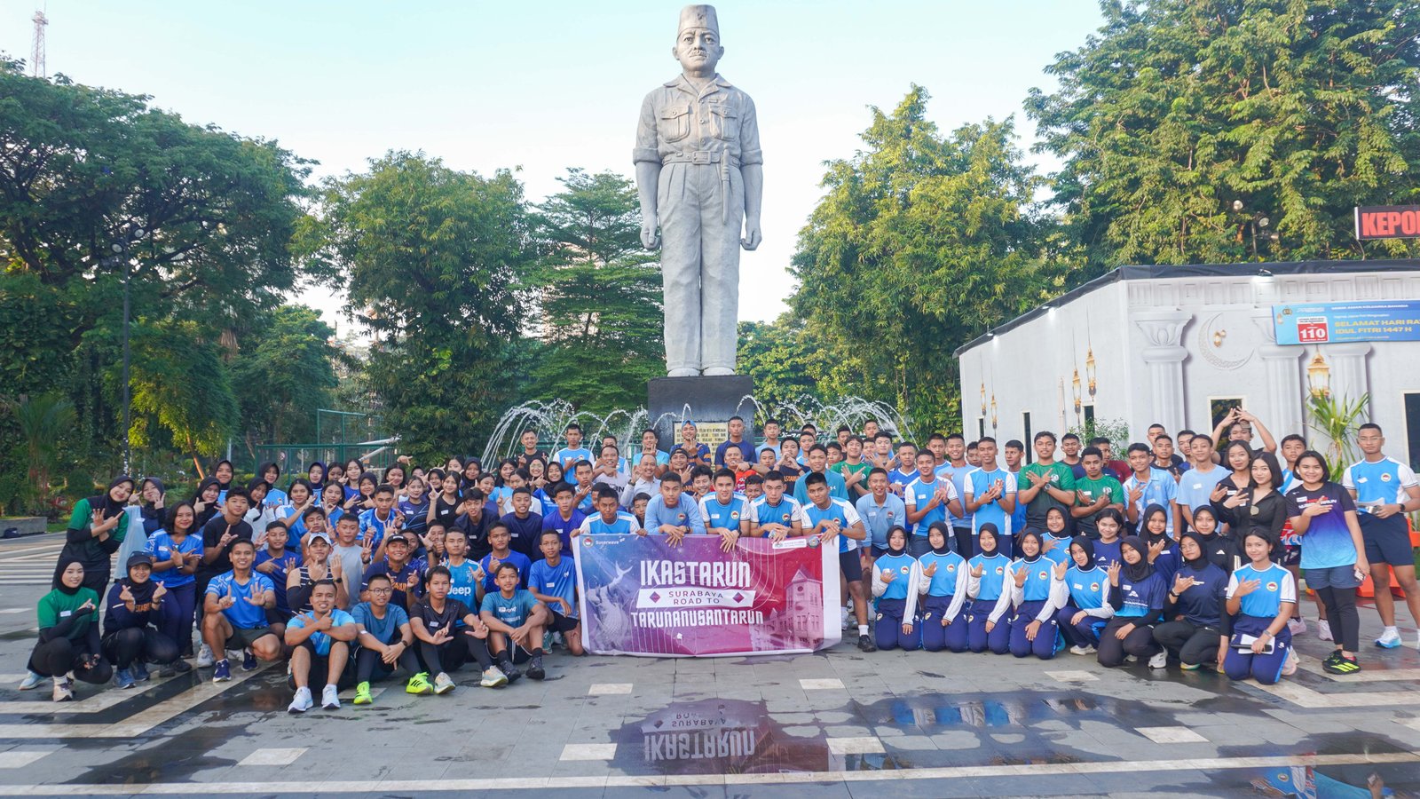 Road to TN Run 2026 Berlangsung Meriah, Diikuti 500 Peserta di Taman Apsari