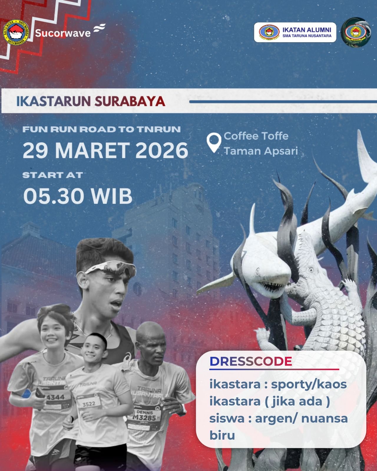 IKASTARA Surabaya Gelar Fun Run & Fun Walk Road to TN Run 2026