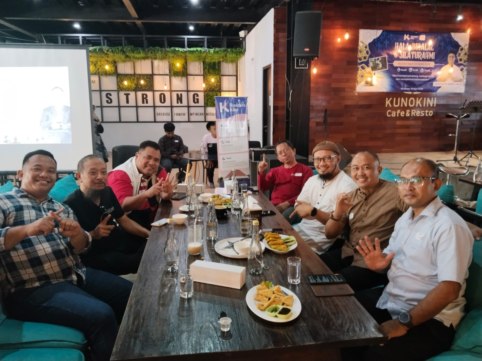 Suasana Hangat Warnai Halalbihalal Ikastara Surabaya, Caketum Nomor Urut 1 Paparkan Visi Misi